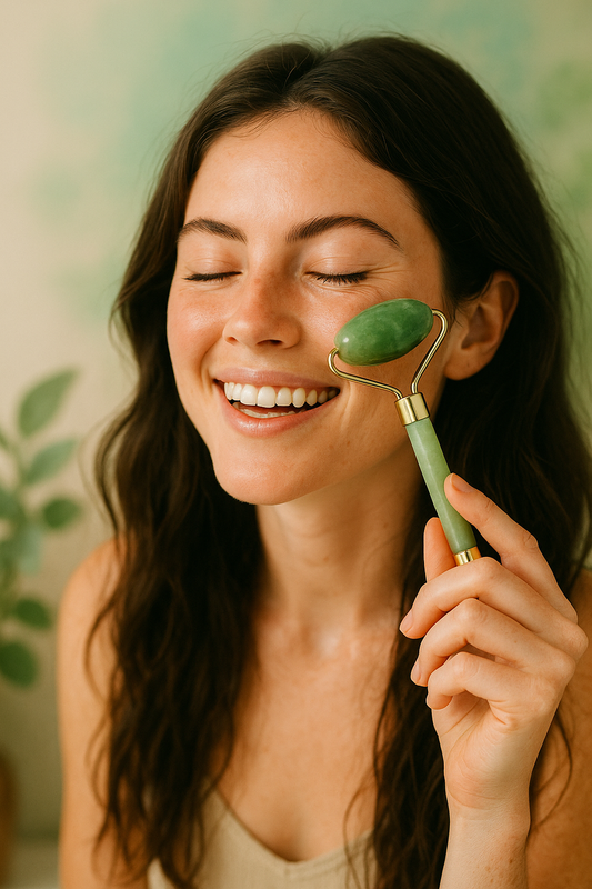 Jade Roller – Naturlig glöd i rörelse