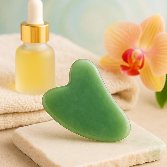 Gua sha-sten