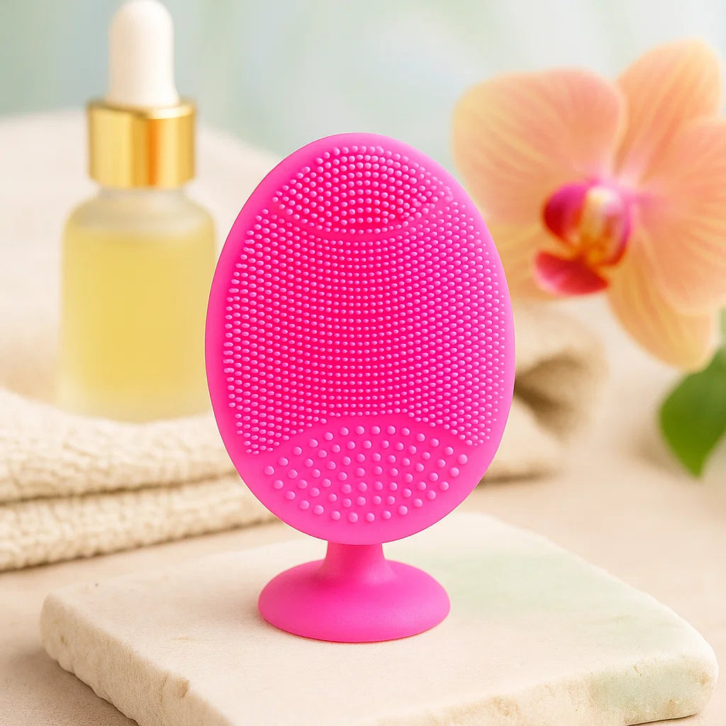 Silicone gezichtsscrubber