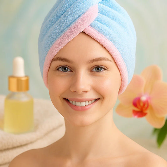 Microfiber haarhanddoek / turban