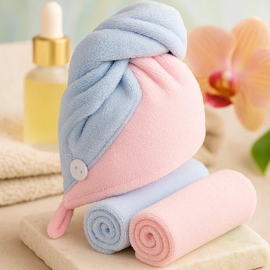 Microfiber haarhanddoek / turban